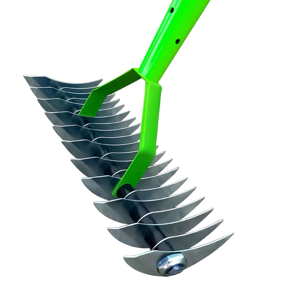 Соломенные грабли для лужайки ослабление почвы 12 8 дюймов широкие эффективные