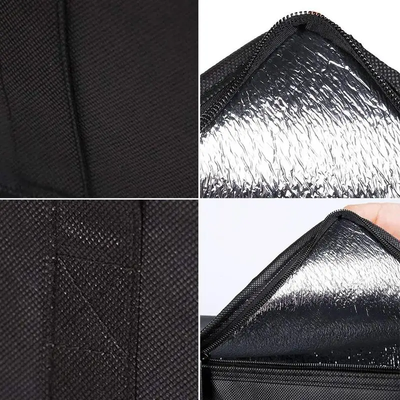 Изолированная сумка для обеда большие сумки женщин и мужчин многоразовая