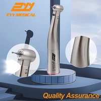 eyy dental 15 increasing speed handpiece standard head against contra angle optic fiber red ring four spray water push button
