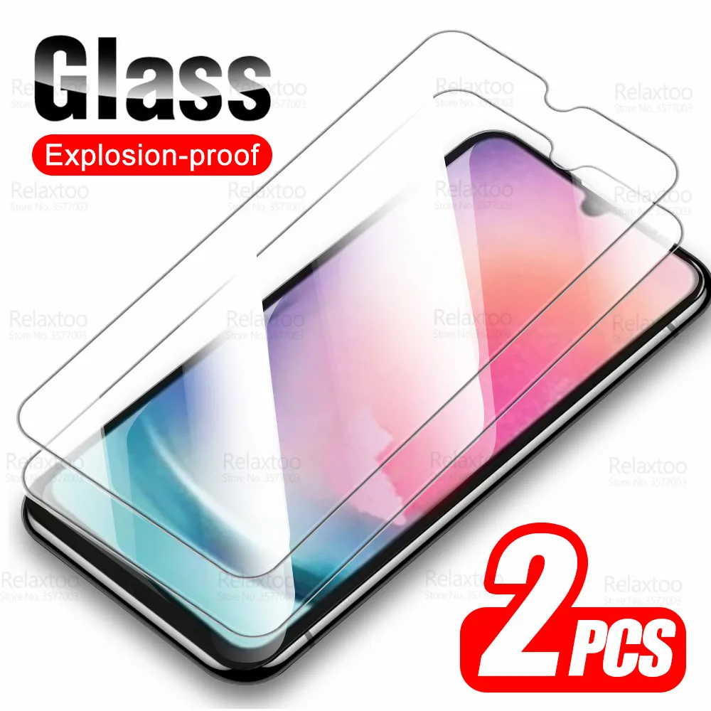 

2 шт. Защитное стекло для Samsung Galaxy A24 4G закаленное стекло Samsng A24 A 24 24A A245F 2023 Защитные пленки для экрана Защитная пленка