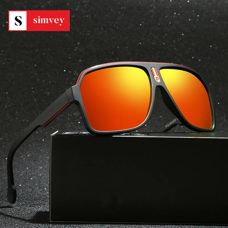 

Simvey Luxury Vintage Big Pilot Sunglasses Women Men Sports Polarized Driving Sunglasses Mirrored Lens Shades Culos De Sol