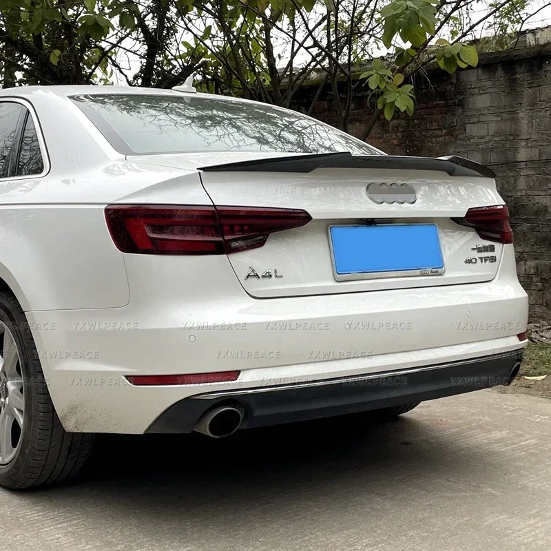 Спойлер для Audi A4 B9 2017-2023 M4 высококачественный спойлер из АБС-пластика Праймер