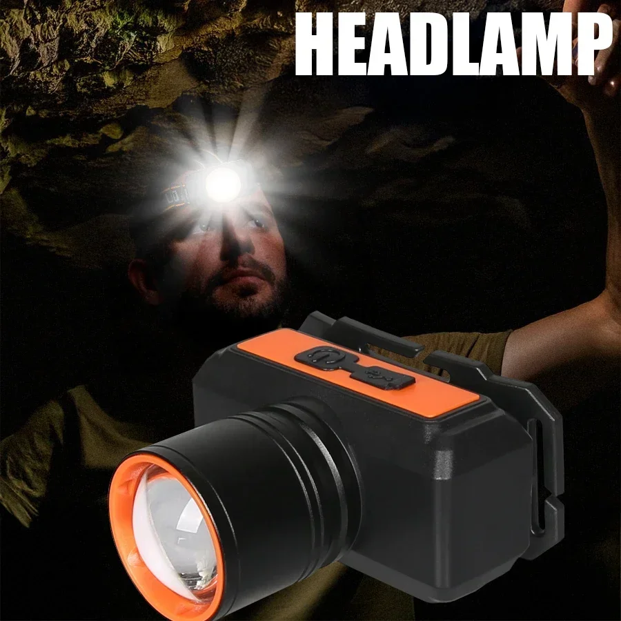 Ультраяркая портативная фара многофункциональный фонарик с 4 режимами освещения