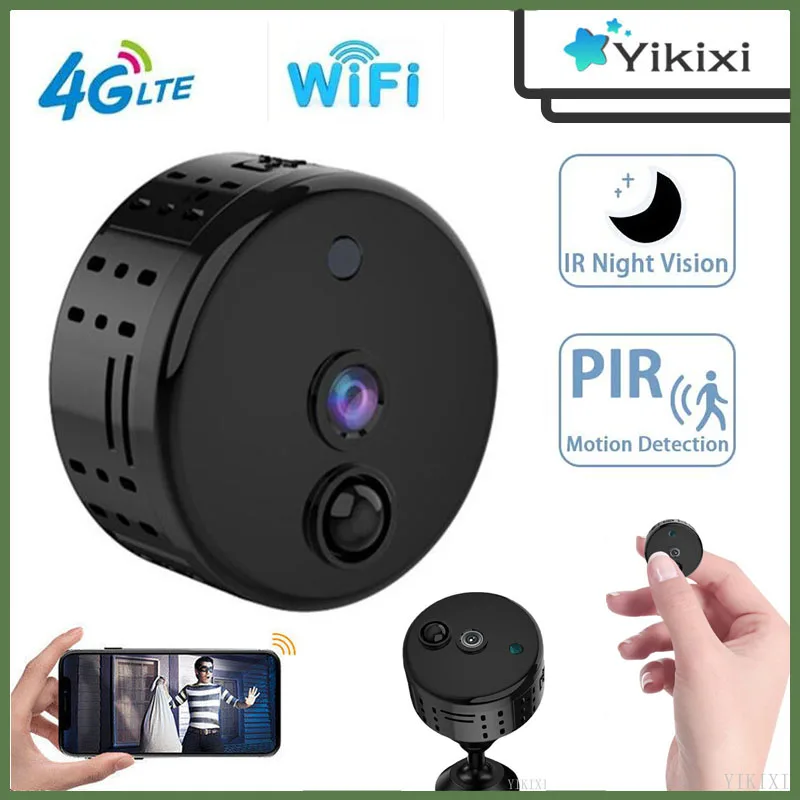 

Мини-камера 1080P с поддержкой Wi-Fi и функцией ночного видения