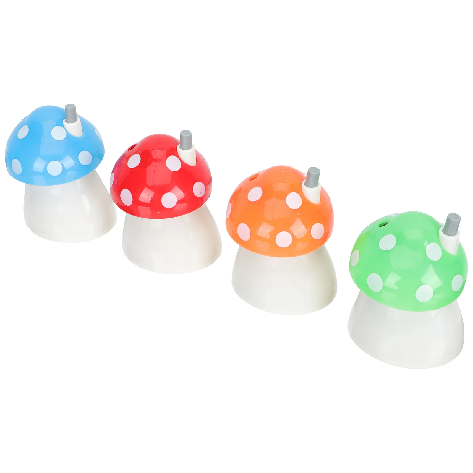 

Toothpick Mushroom Holder Box Storage Container Toothpicks Dispenser Automatic Case Cotton Mini Ornament Decoration Jar Statue