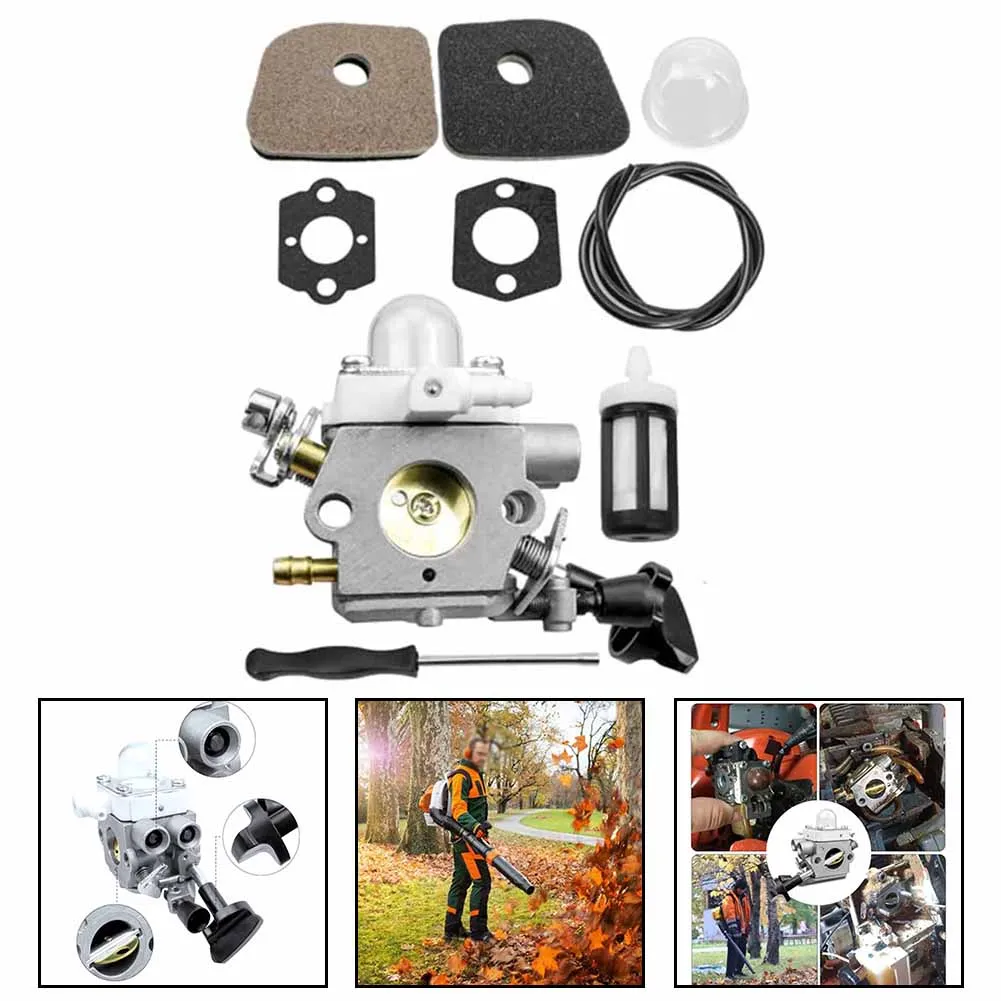 1 комплект металлический карбюратор подходит для рюкзака BR200 замена 4241-120-0625 C1M-S219