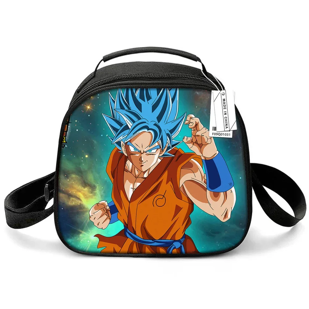 

Dragon Ball Children's Lunch Bag Students Lunch Bag Cartoon One-shoulder Portable Meal Bag Outdoor Picnic Bag Insulation Ice Bag