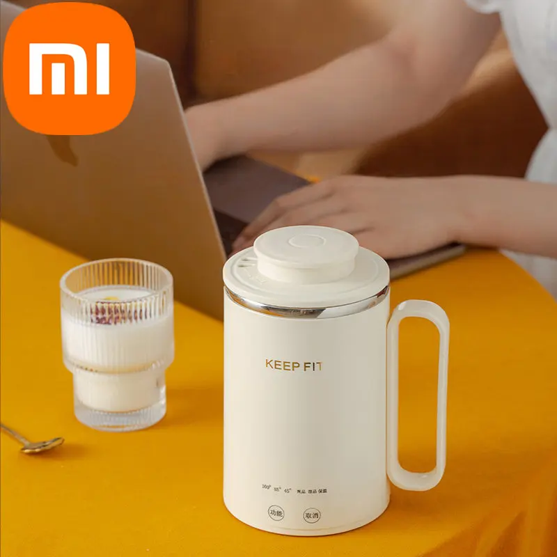 

Электрическая чашка для воды Xiaomi, маленький портативный чайник для кипячения, мини-чашка, чашка для каши, автоматическая изоляционная чашка с электрическим подогревом