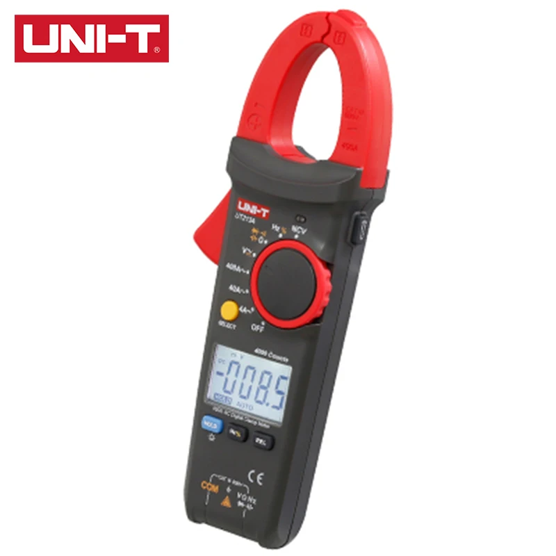 UNI-T UT213A UT213B UT213C 400A Digital Clamp Meter True RMS LCD Backlight Function Automatic Range 3999 Words Reading NCF