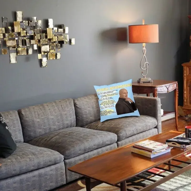 Современная декоративная наволочка для подушки в виде картинки Мистер по всему