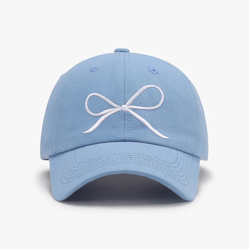 Винтажная бейсболка с бантом регулируемые бейсболки уличные повседневные Шапки