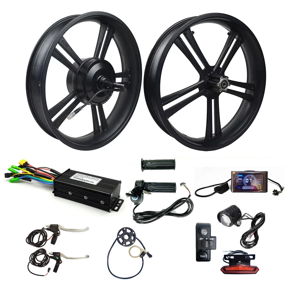Комплект для переоборудования велосипеда 20 20x4 0 дюймов 48 В 750 Вт 1000