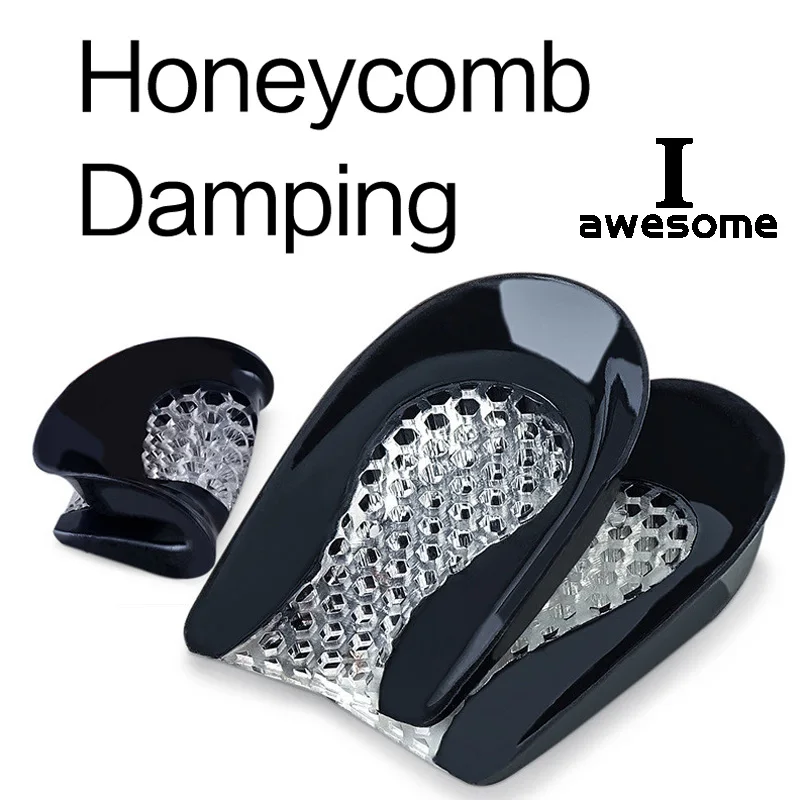 

High quality Silicone Gel Insoles Heel Cushion Soles Relieve Foot Pain Protectors Spur Support Shoe Pad Feet Care Inserts