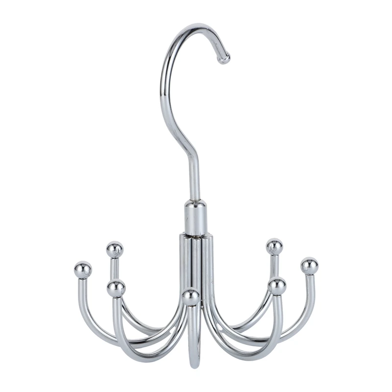 

Металлическая вешалка 360° с 8 крючками