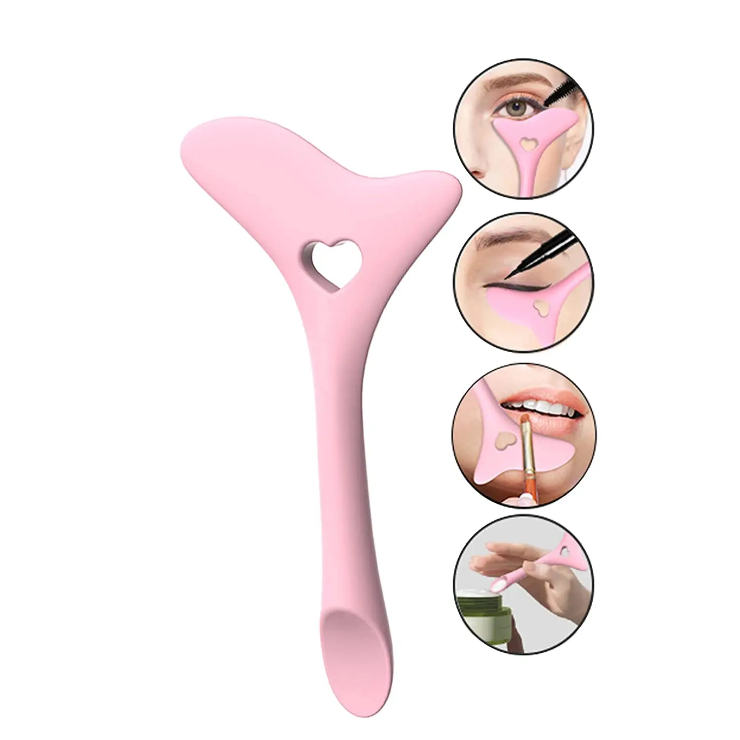 

Многофункциональная подводка для глаз, трафарет, наконечники крыльев, силиконовая подводка для глаз, средство для рисования маркара, средство для ношения, многоразовые инструменты для макияжа