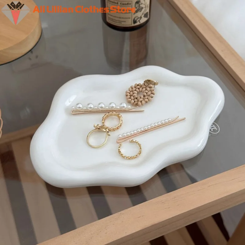 Керамический Поднос В Форме Облака Для Ювелирных Изделий Креативная