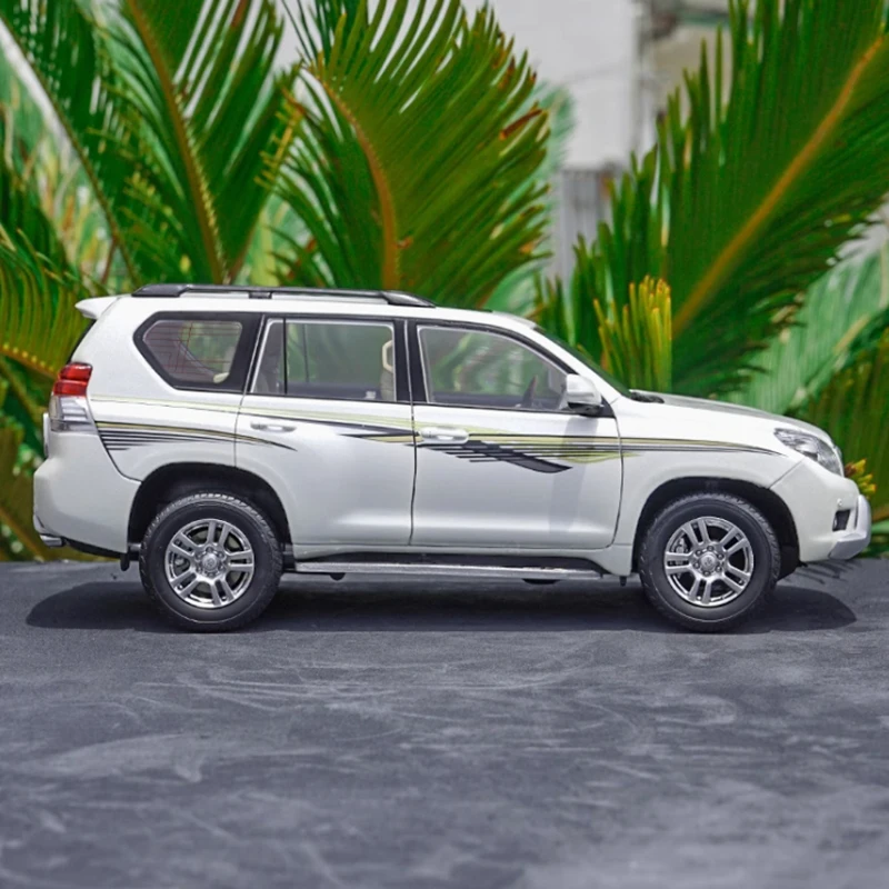 Литой под давлением масштаб 1:18 PRADO LAND CRUISER внедорожник из сплава модель моторного