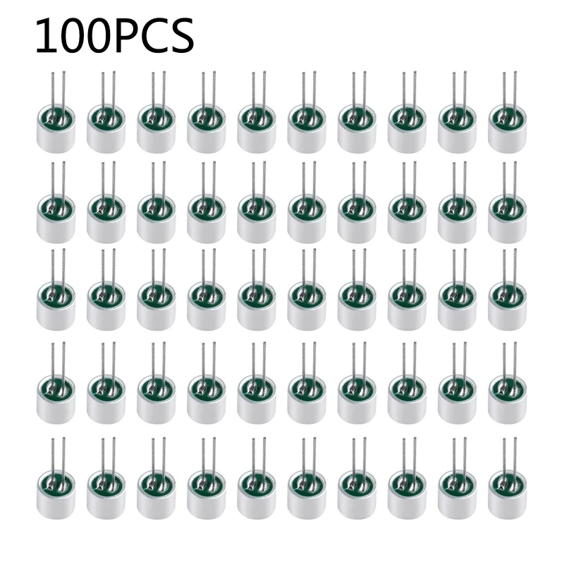 

100 шт./упак. 6050 Electret конденсаторный микрофон всенаправленный Pick Up Mics M76A