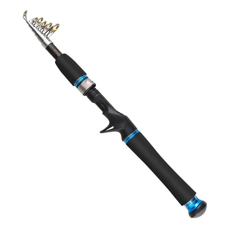 

Fishing Rods Telescopic Fishing Pole Durable Lightweight Sensitive 2.1M Carbon Fiber Ultralight Travel Trout Fishing