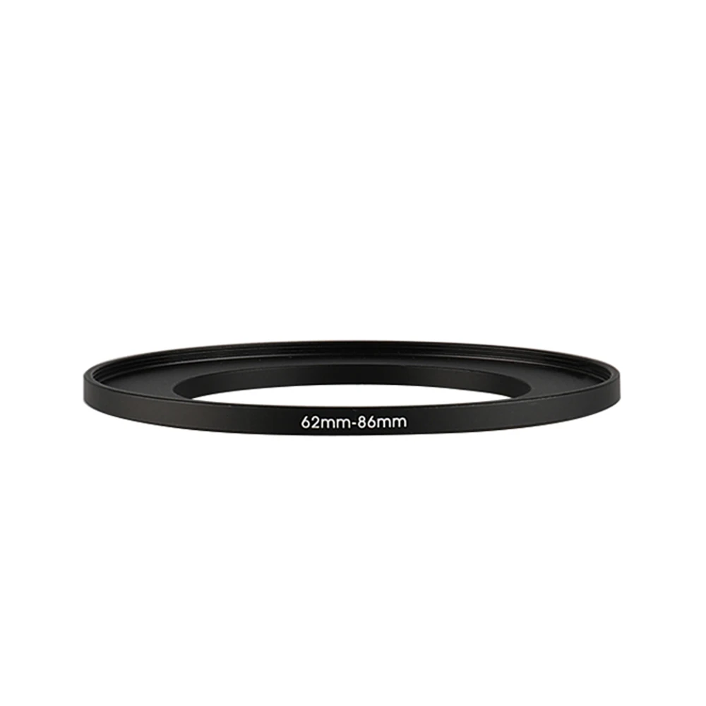 

62mm-86mm Step Up Ring Lens Filter Adapter Ring 62 To 86 62-86mm Stepping Adapter Camera Adapter Ring
