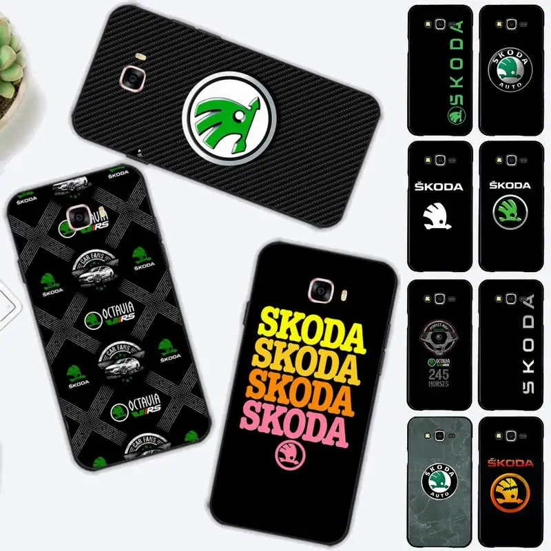 

RICCU-S-Skoda Phone Case for Samsung J 2 3 4 5 6 7 8 prime plus 2018 2017 2016 core