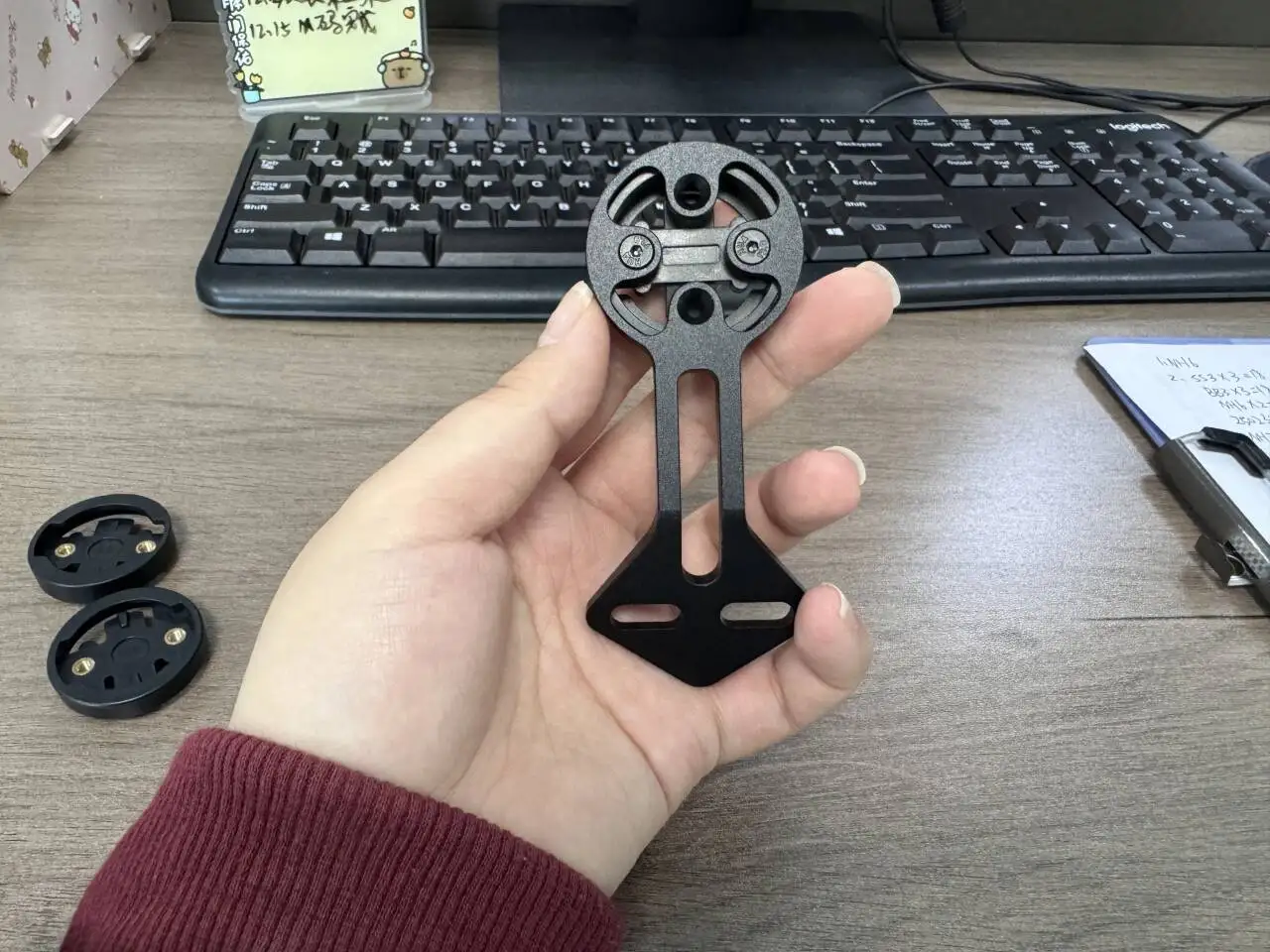 НОВОЕ крепление для велосипедного компьютера ARB02 полностью карбоновое дорожное