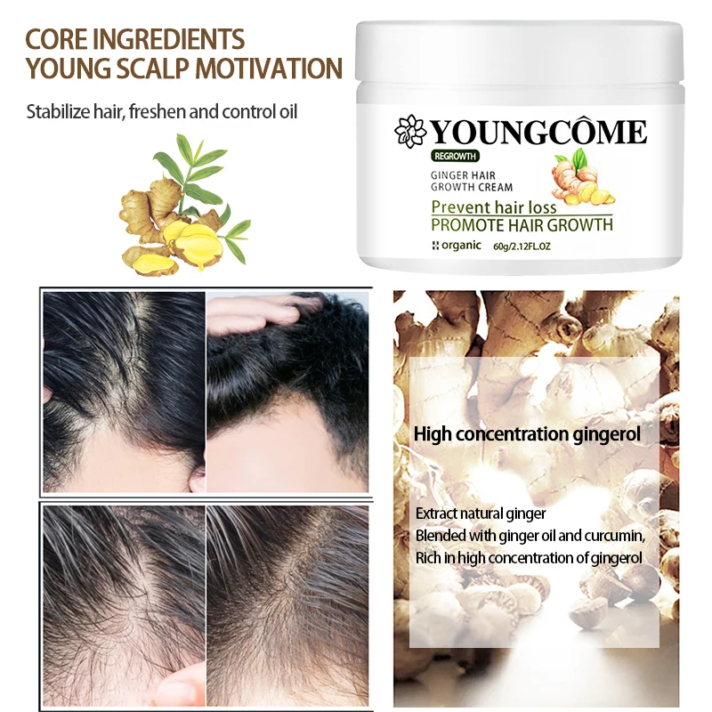 Сыворотка для роста волос с имбирным маслом 30/60 г |