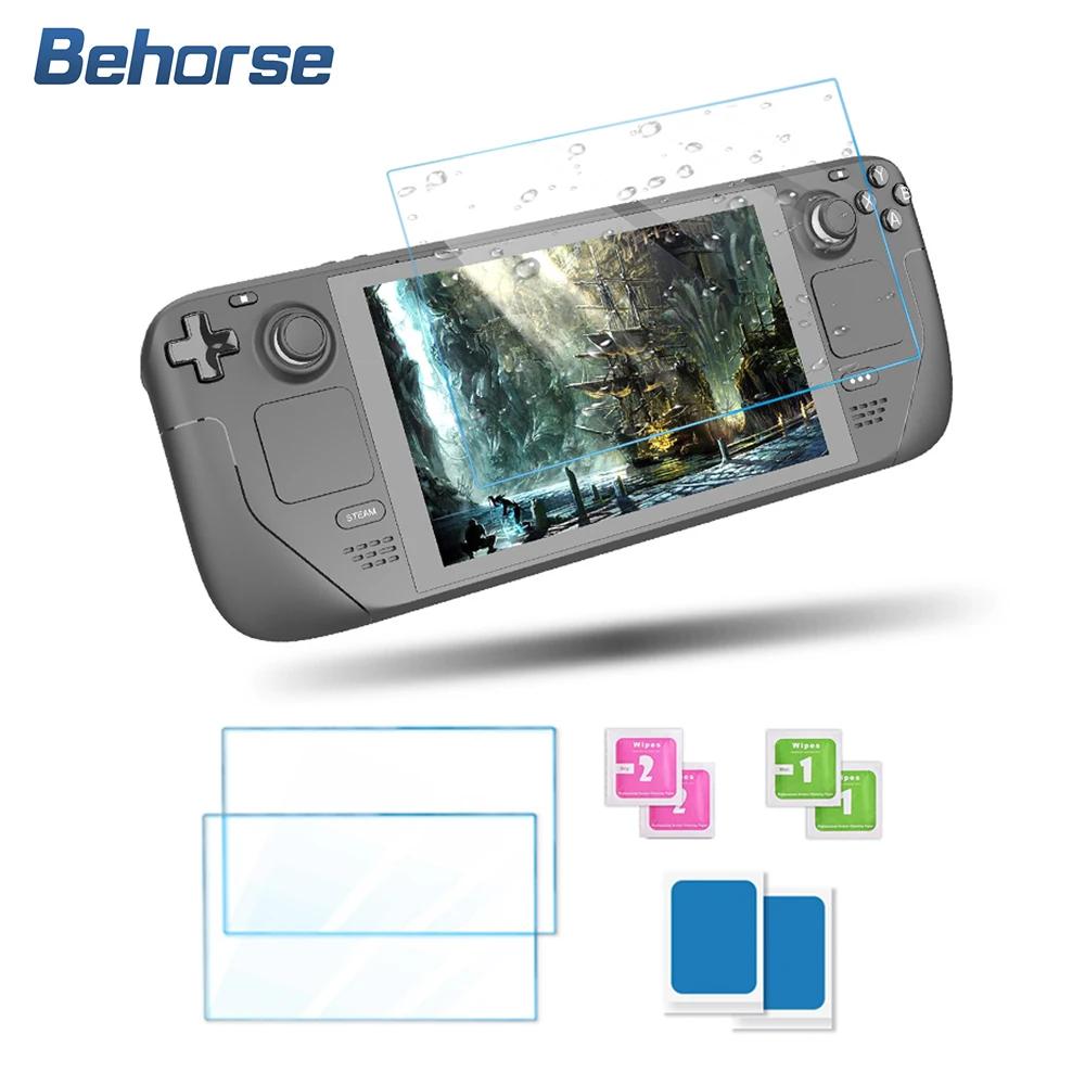 

3 шт. HD закаленное стекло для палубной игровой консоли 9H пленка стекло против царапин защитная пленка для палубных аксессуаров