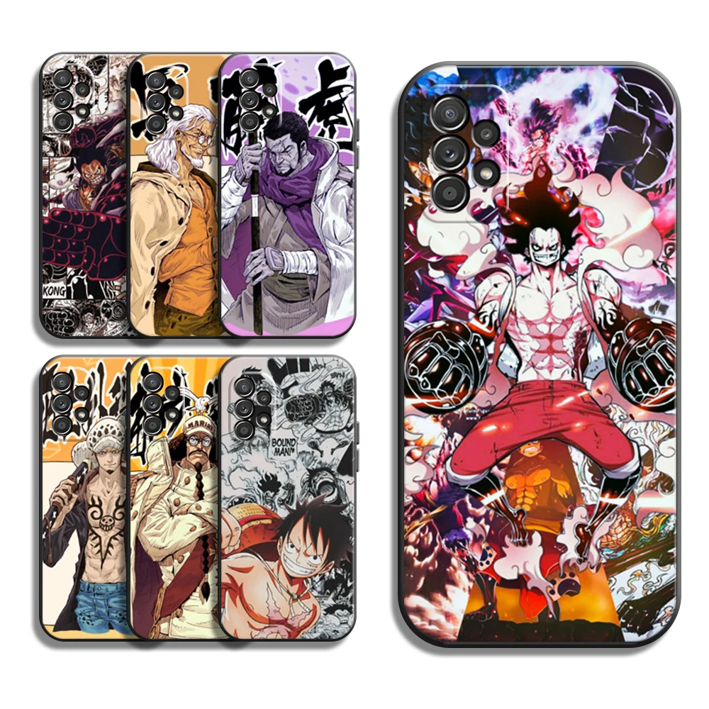 

ONE PIECE Cartoon Phone Cases For Samsung S20 FE S20 Lite S8 Plus S9 Plus S10 S10E S10 Lite M11 M12 Funda Carcasa Soft TPU