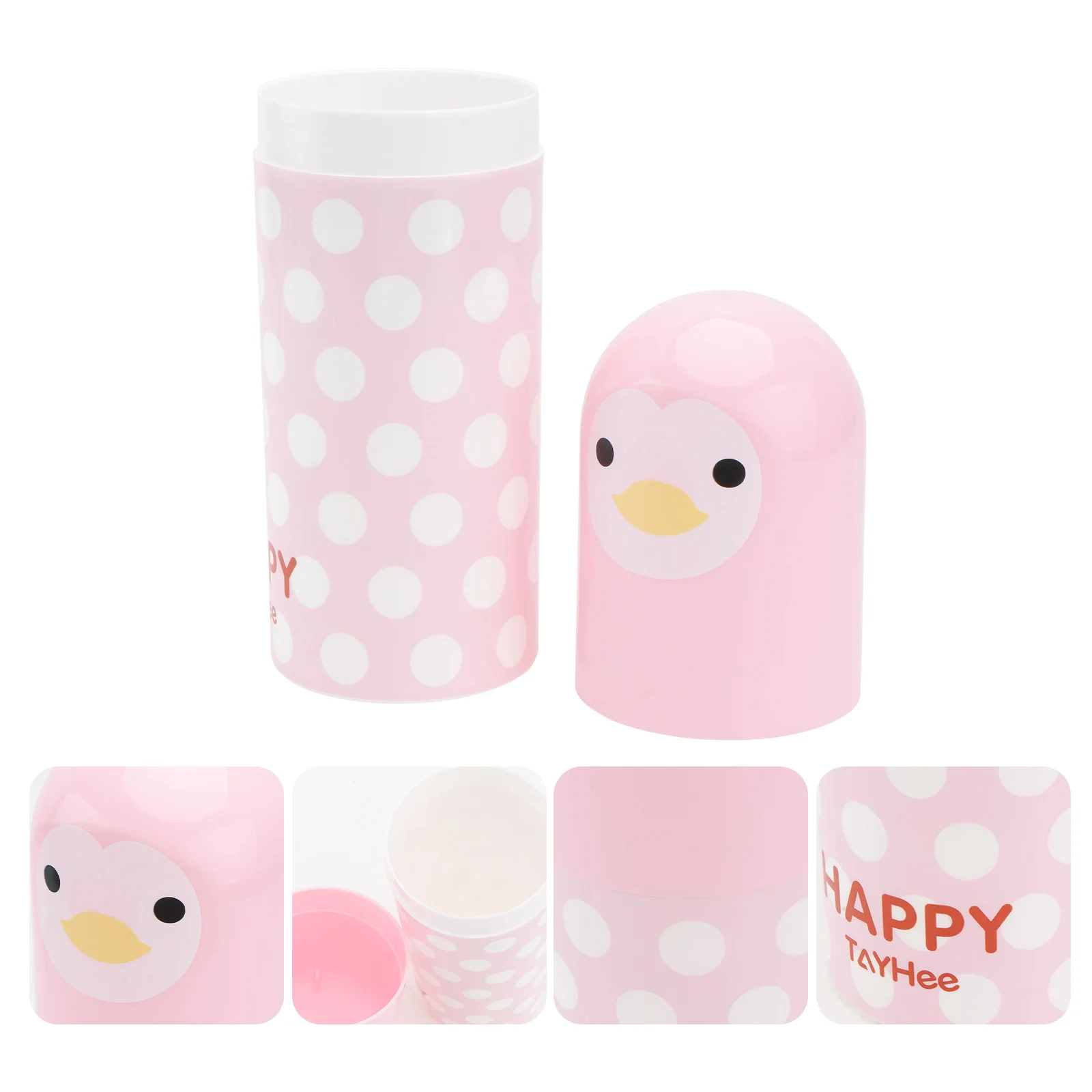 

1Pc Storage Case Portable Duck Creative Compact Toothpaste Box Holder for