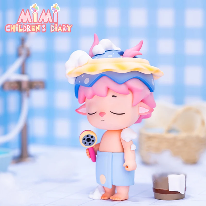 

Mimi Children's Diary Blind Box Kawaii Action Anime Figures Cute Collection Toys Boys Birthday Gifts Caixas Supresas Mystery Bag