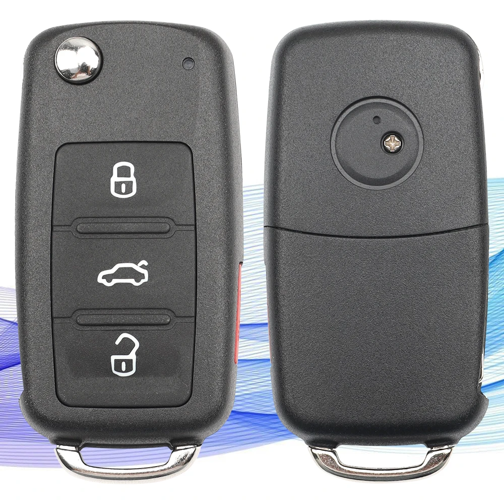 SilKY Uncut Blade 2/3/4 BTN складной флип-брелок с дистанционным управлением для VW Golf Passat Polo