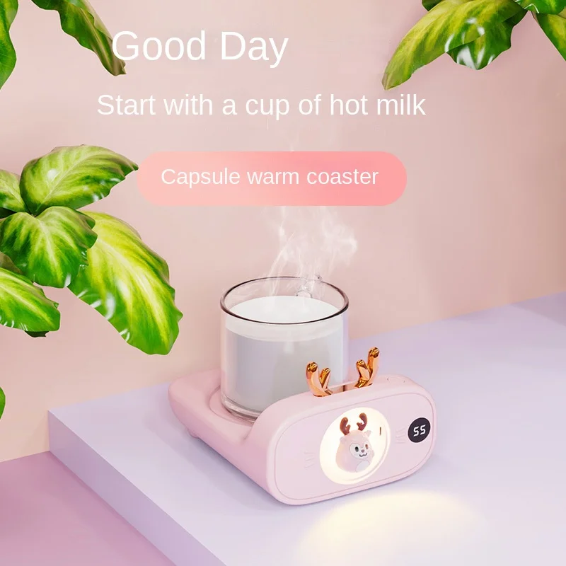 

Новинка Space Capsule Smart PTC, теплый ночник, цифровой дисплей, теплоизоляция, подставки в подарок