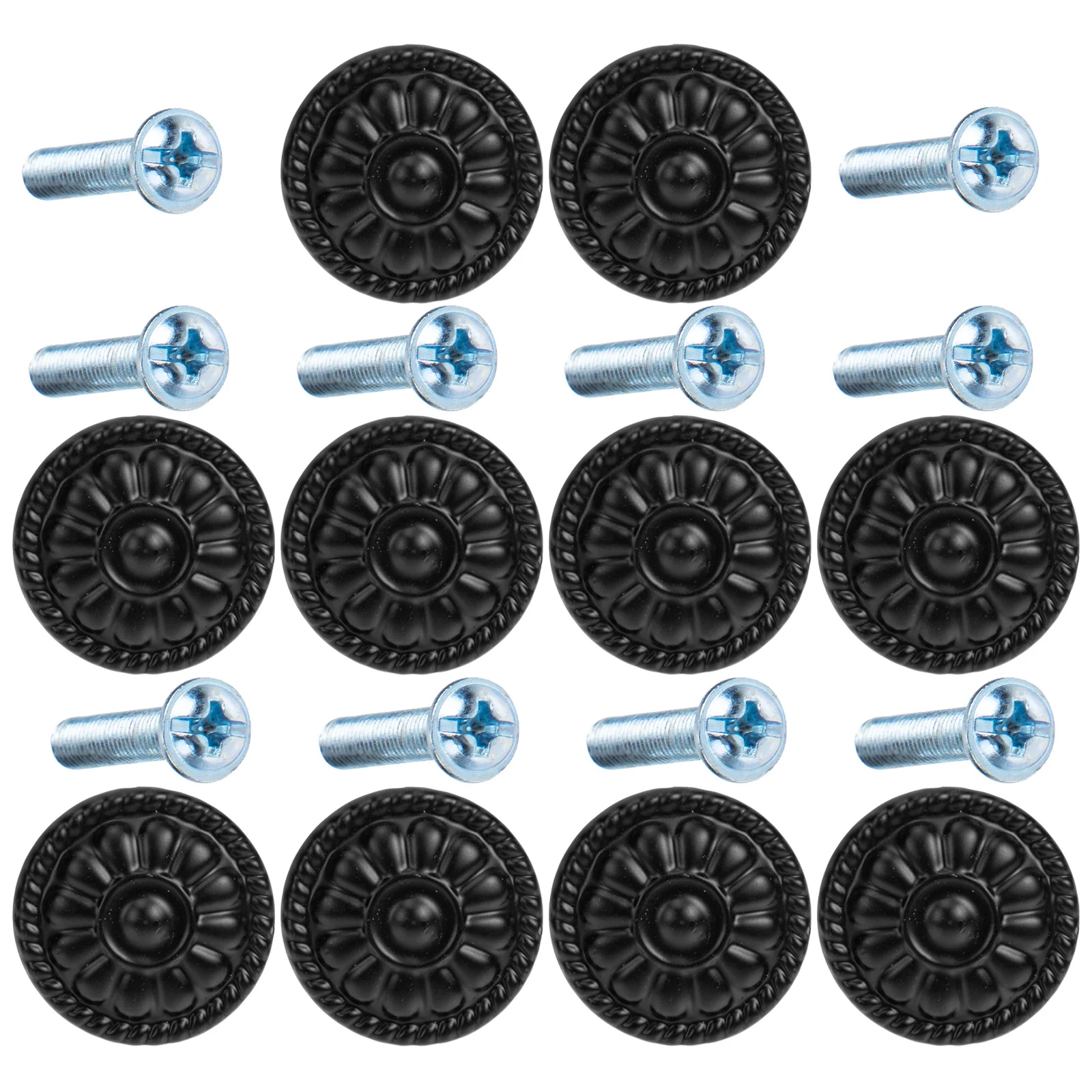 

Knobs Cabinet Furniture Door Handles Cupboarddrawer Pulls Knob Dresser Roundvintage Handle Wardrobe Decorative Black Kitchen