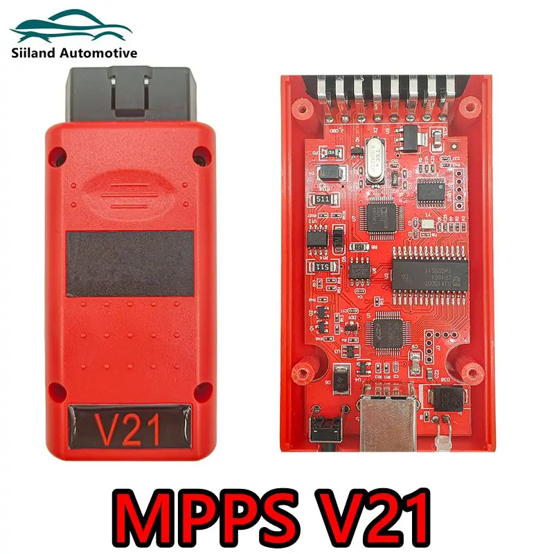 

MPPS V21 разблокированный бесконечный сброс, версия, полный чип с разрывным тросом, OBD2 ECU чип, сканер, инструмент для настройки