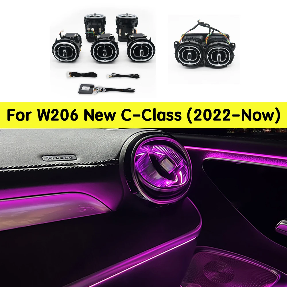 Для Mercedes-Benz W206 C-Class передние задние вентиляционные отверстия новая версия со