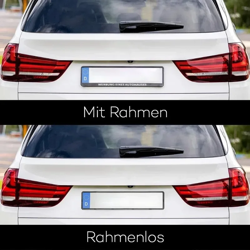 1/2 шт. автомобильный антикоррозийный держатель для номерного знака