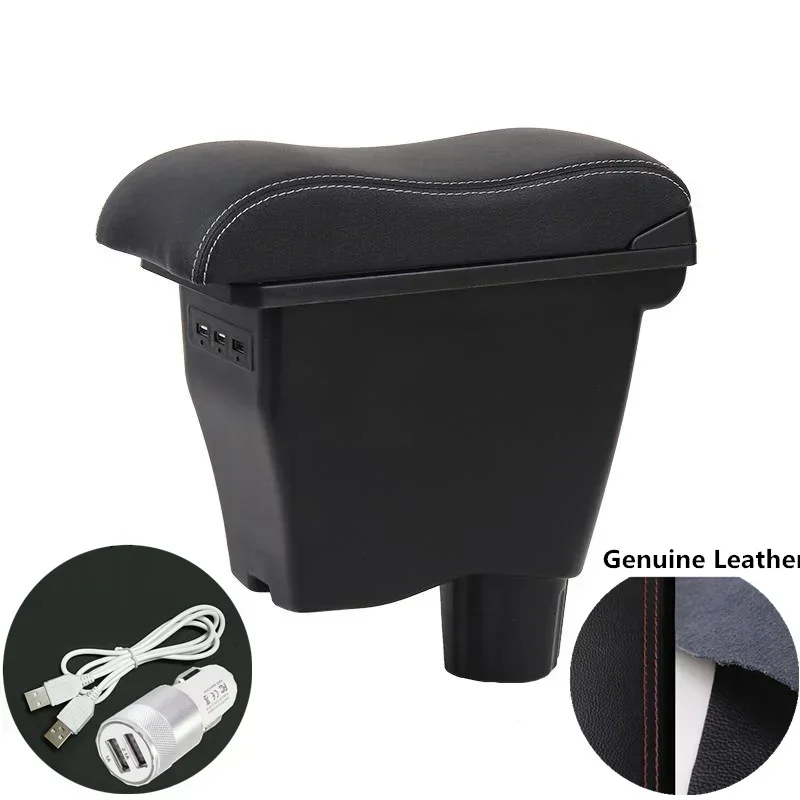 

Для Smart Fortwo подлокотник для Mercedes New Smart 453 Smart Forfour модернизированные детали внутренний ящик для хранения 3USB светодиодный