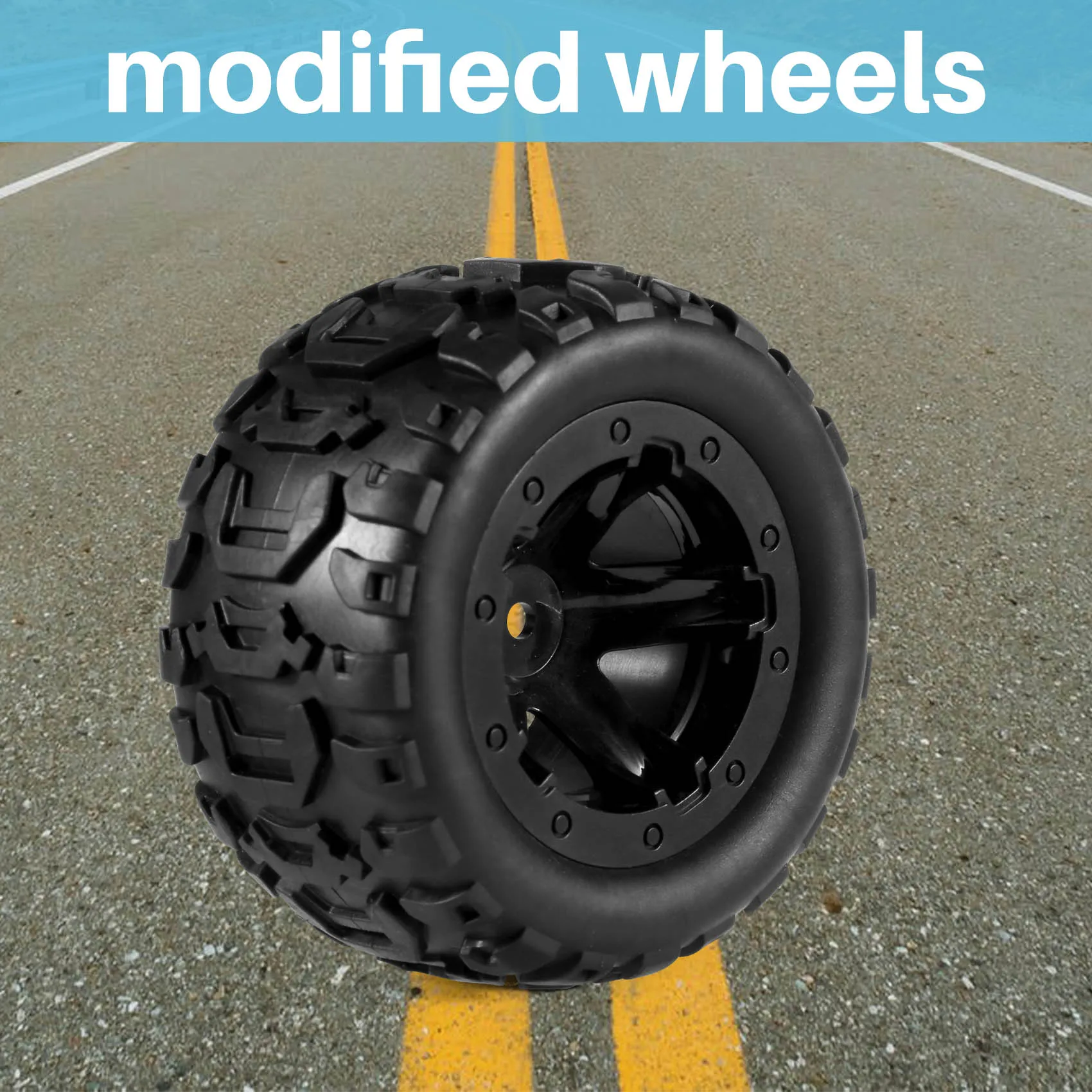 4 шт. большое колесо шин для WLtoys 144001 124016 124018 124019 Haiboxing 12428 обновленные детали