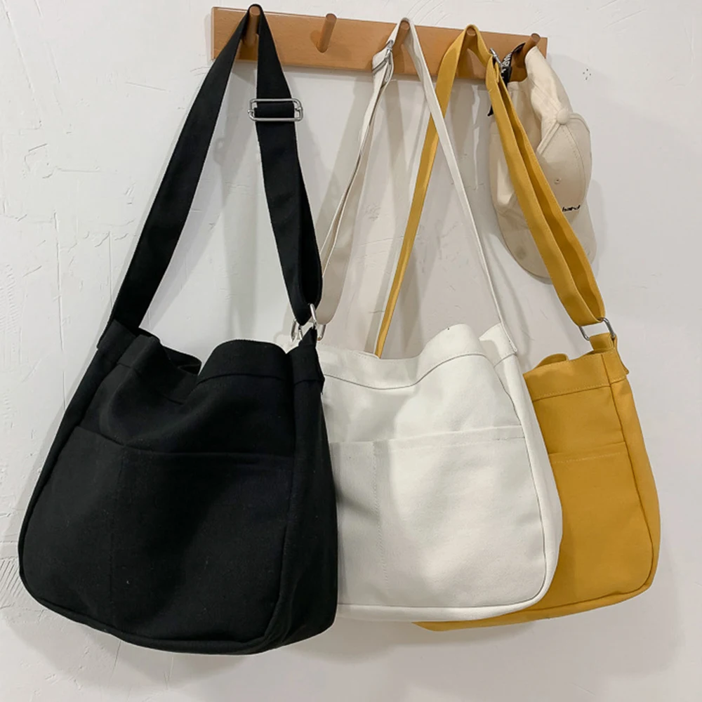 

Женские школьные сумки-мессенджеры для женщин, дизайнерская сумка на плечо для покупок, вместительная холщовая Экологически чистая Сумка-Кроссбоди