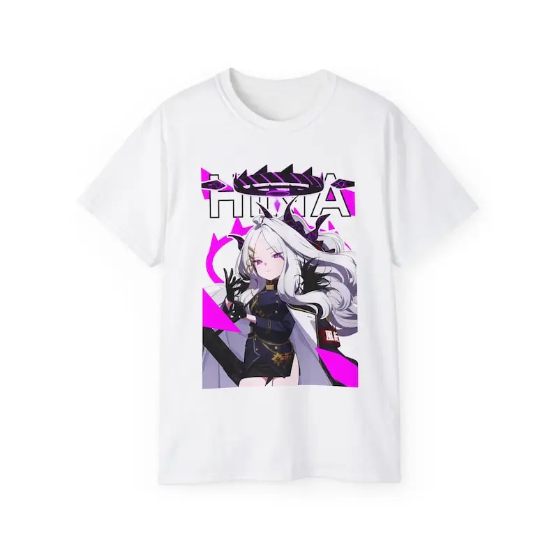 Футболка Hina с изображением синего архива футболка фаната сорасаки Хина унисекс