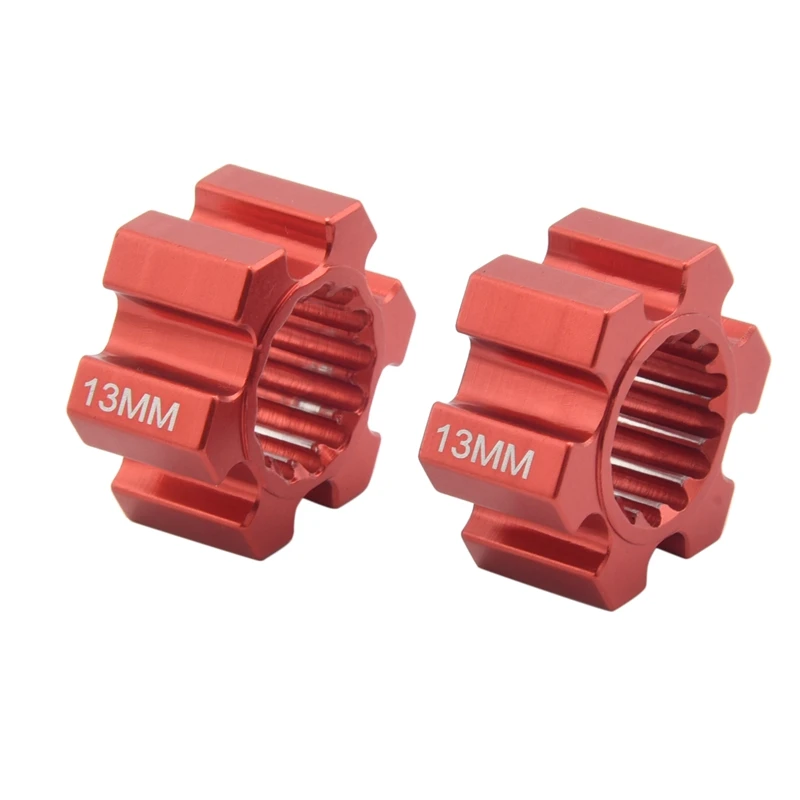 

Для 2 шт., ступицы колеса из сплава, шестигранная толщина 13 мм, 7756 7756X 7756R 7756G для радиоуправляемого гусеничного автомобиля, 1/5 запчастей, Traxxas ...