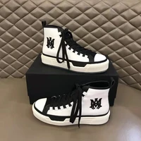 men shoes m a court high sneakers white black lace up perfect fashion