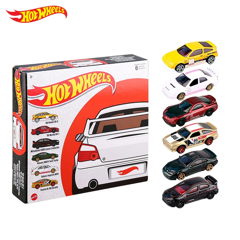Оригинальный автомобиль Hot Wheels премиум-класса 6 автомобилей литая под давлением