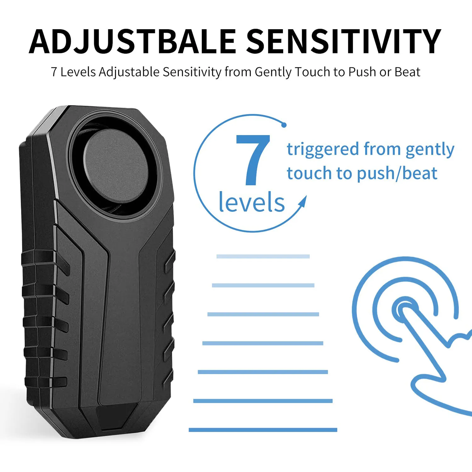 Водонепроницаемая сигнализация против кражи для мотоцикла и велосипеда