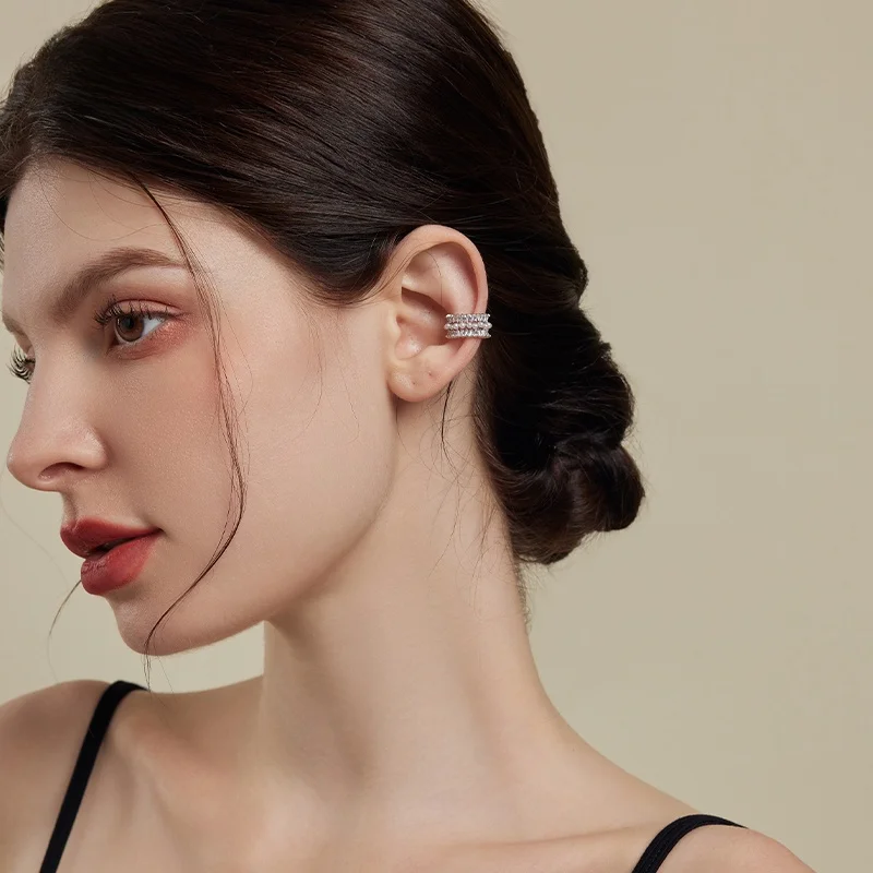 Jxrx круглый жемчужный зажим для ушей женский дизайн без пирсинга новый