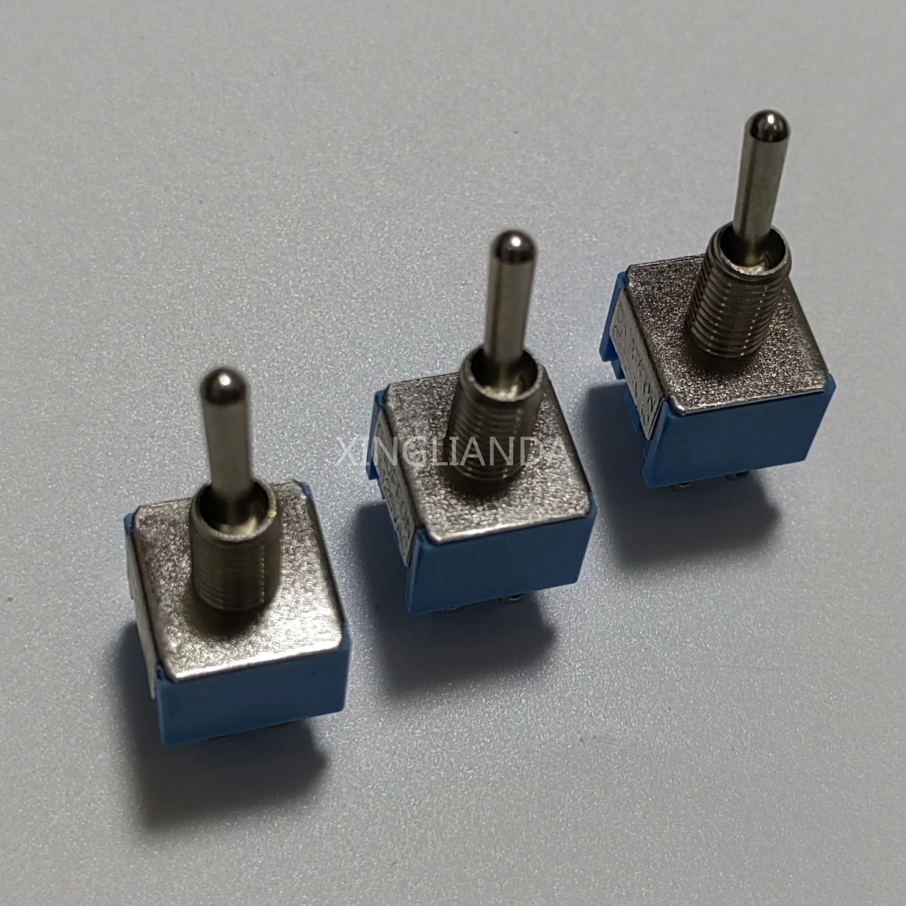 10 шт. MTS-203 мини 6-контактный 3-позиционный тумблер ВКЛ-ВЫКЛ-ВКЛ DPDT переключатель