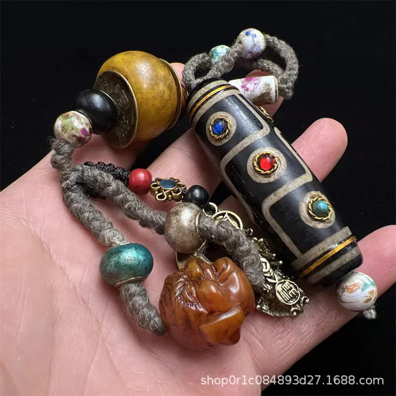 

Этническая браслет из агата