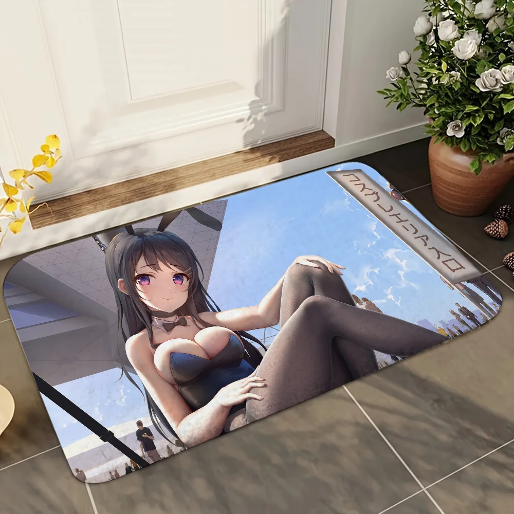 Сексуальная Девушка S Seishun Buta Yaro Напольный Коврик 40x60 См Резиновый Противоскользящий Впитывающий Коврик Для Ванной К... (art.: 3920ca5774093) - 3920ca5774093