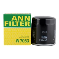 1x original for mann filter oil filter w 7053 oil
